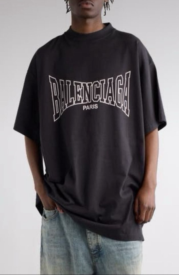 BALENCIAGA 발렌시아가 복싱 반팔 티셔츠