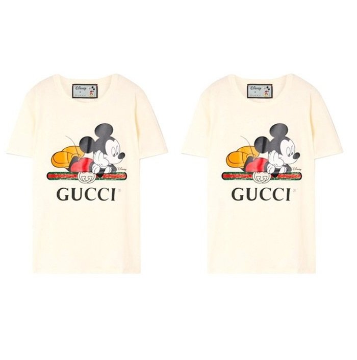 GUCCI 구찌 디즈니 미키마우스 반팔티