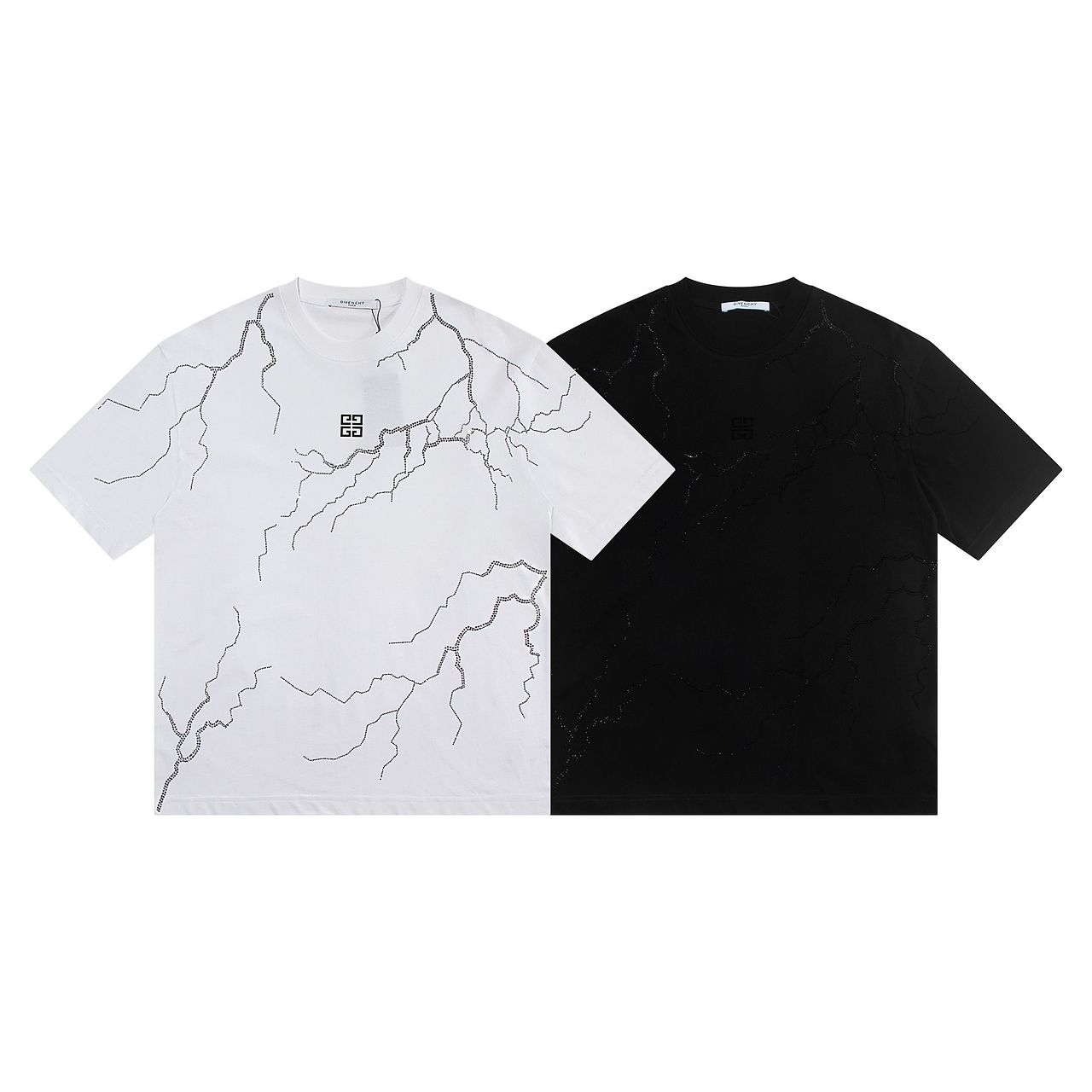 GIVENCHY 지방시 6500 번개 로고 반팔