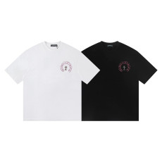 CHROME HEARTS 크롬하츠 6347 홀스슈 세메터리 크로스 반팔