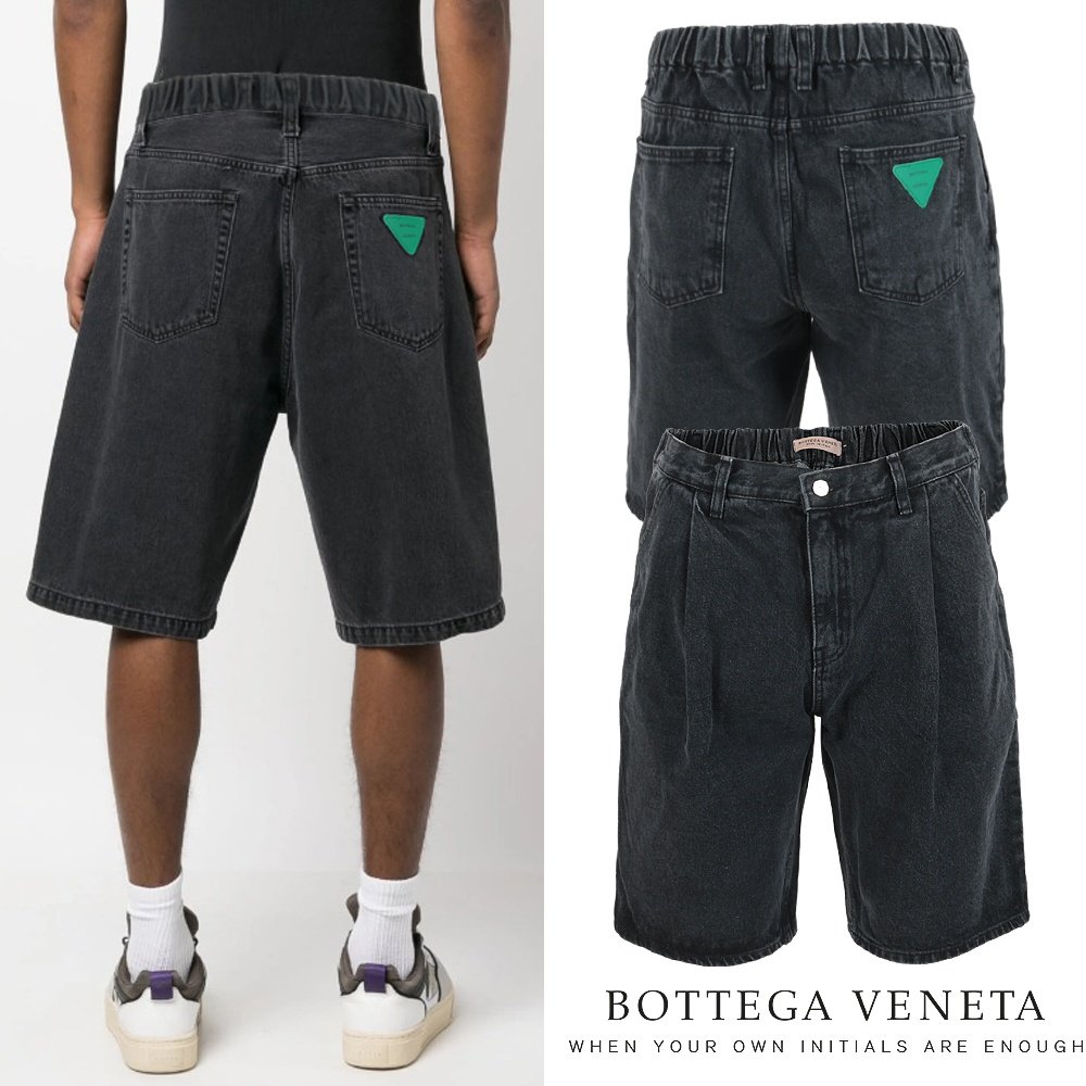 BOTTEGA VENETA 보테가베네타 그린 트라이앵글 원턱 세미오버 하프진 3COLOR