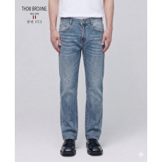 THOM BROWNE 톰브라운 슬림 일자 청바지(073)