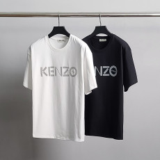 KENZO 겐조 라인 레터링 코튼 반팔티