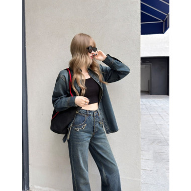 GUCCI 구찌 홀스빗 데님팬츠