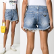 PRADA 프라다 데님 숏팬츠