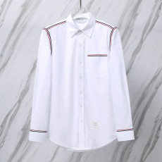 THOM BROWNE 톰브라운 930 RWB 라인 옥스포드 셔츠