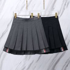 THOM BROWNE 톰브라운 006 우먼 레이어드 플리츠 스커트