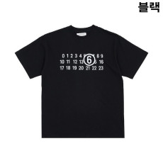MAISON MARGIELA 메종마르지엘라 넘버로고 티셔츠