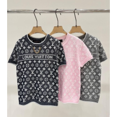 LOUIS VUITTON 루이비통 1073 모노그램 체인 니트 반팔 3COLOR