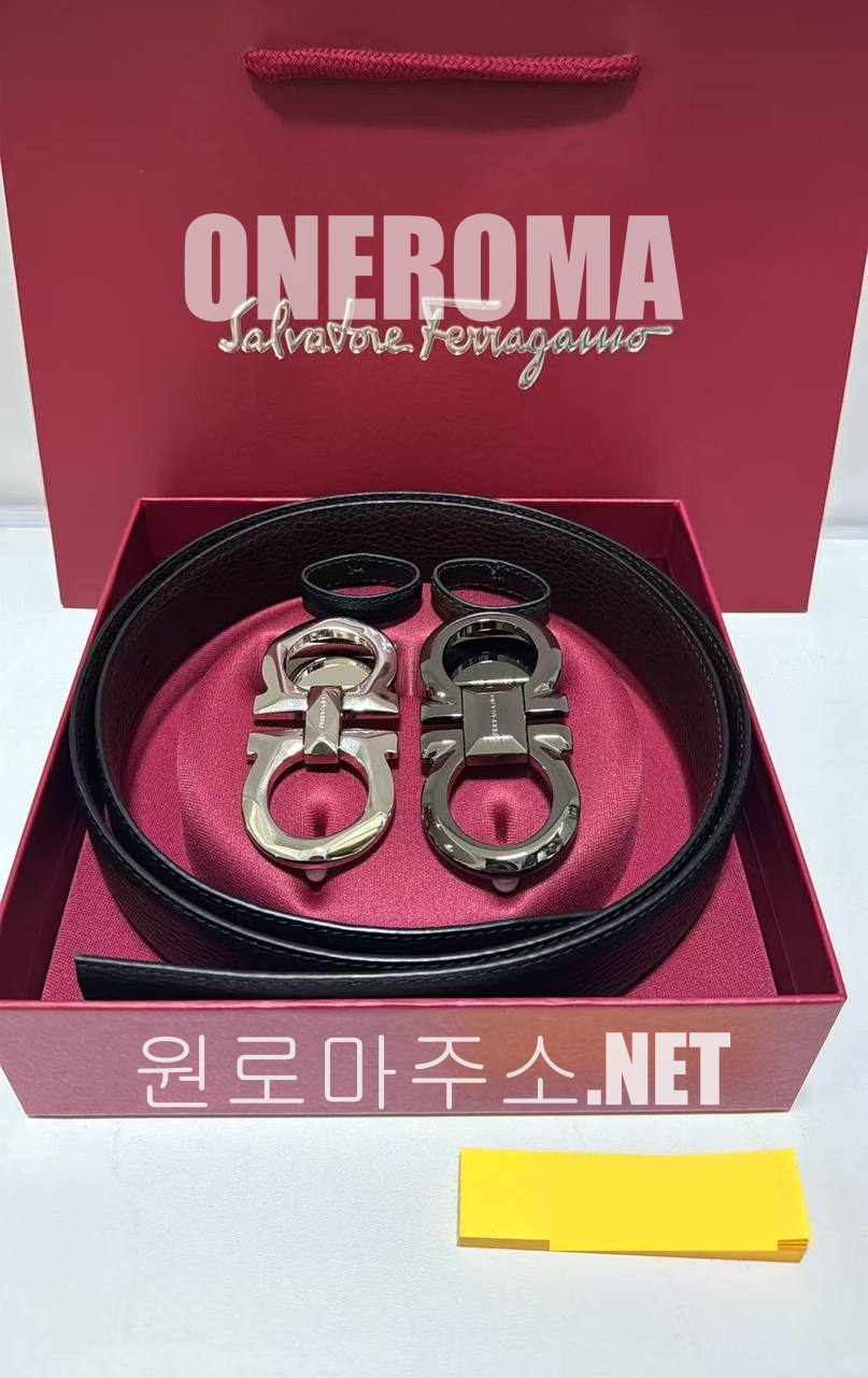 정*은 고객님 페라가모 간치니 리버시블 벨트 (버클 2개)