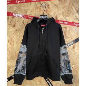 SUPREME 슈프림 X 마이클 잭슨 M 607089 덴저러스 후드 집업 2COLOR