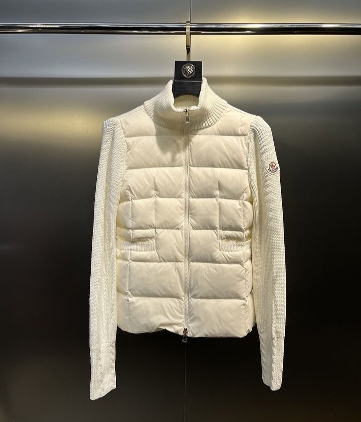 MONCLER 몽클레어 60199 여성 니트 패딩 가디건 3COLOR