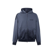 BALENCIAGA 발렌시아가 60253 스태인드 이펙트 후드 집업
