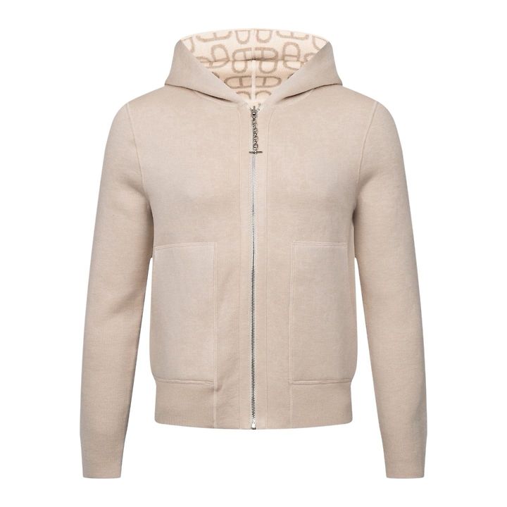 HERMES 에르메스 60003 여성 마이용 샹달 리버시블 니트 후드 집업 3COLOR