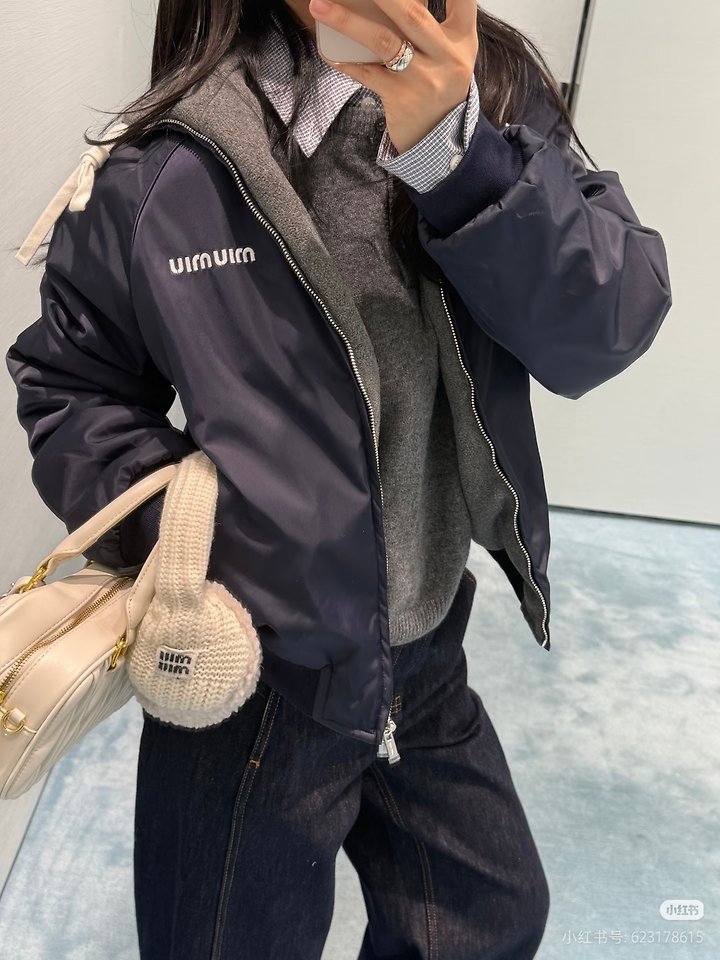 MIUMIU 미우미우 리버시블 자켓