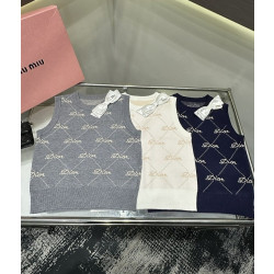 DIOR 디올 레터 니트 베스트