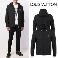 LOUIS VUITTON 루이비통 로고 다미 후드 윈드 자켓