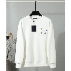 LOUIS VUITTON 루이비통 60059 멀티 컬러 플라워 모노그램 자수 로고 스웨트 셔츠 2COLOR