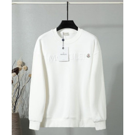MONCLER 몽클레어 60057 엠보 로고 스웨트 셔츠 2COLOR
