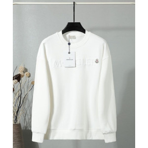 MONCLER 몽클레어 60057 엠보 로고 스웨트 셔츠 2COLOR