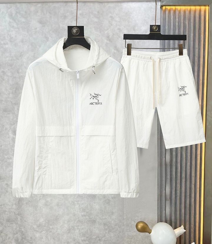 ARC'TERYX 아크테릭스 60209 로고 윈드브레이커+쇼츠 세트