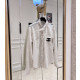 CHANEL 샤넬 1092 스카프 넥 CC 자수 포켓 스트라이프 셔츠 2COLOR