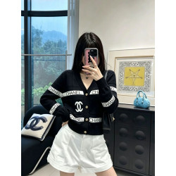 CHANEL 샤넬 1094 올오버 레터링 로고 가디건 2COLOR