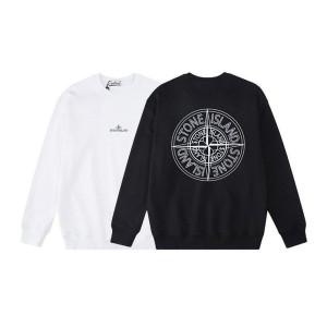 STONE ISLAND 스톤아일랜드 블루 컴패스 맨투맨