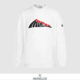 MONCLER 몽클레어 배색 레터링 로고 맨투맨 2COLOR