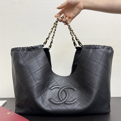 CHANEL 샤넬 빅 로고 토트백 AS04189