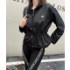PRADA 프라다 60321 여성 리나일론 셔링 후드 자켓