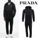PRADA 프라다 레터링 클래식 우븐 셋업
