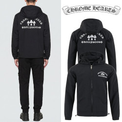 CHROME HEARTS 크롬하츠 세메터리 자수 바람막이 자켓