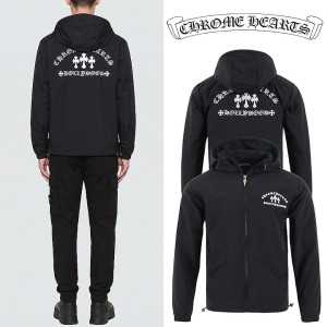 CHROME HEARTS 크롬하츠 세메터리 자수 바람막이 자켓