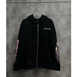 CHROME HEARTS 크롬하츠 데들리 돌 세메터리 집업 후드 자켓