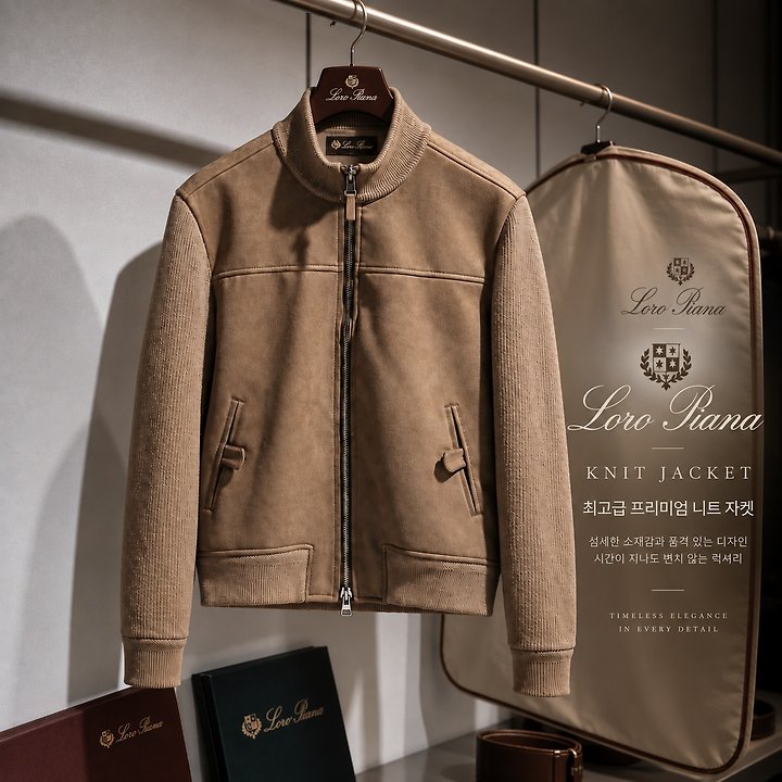 LOROPIANA 로로피아나 톰하디 스웨이드 자켓 2COLOR