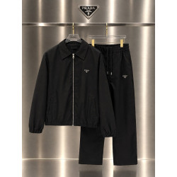 PRADA 프라다 삼각로고 카라 셋업