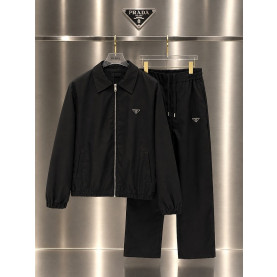 PRADA 프라다 삼각로고 카라 셋업