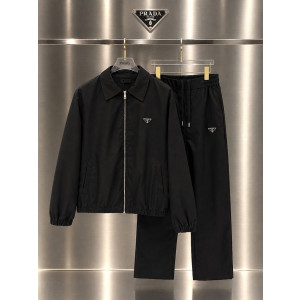 PRADA 프라다 삼각로고 카라 셋업