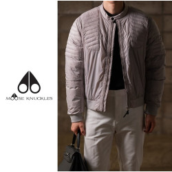 MOOSE KNUCKLES 무스너클 덕다운 바이커 패딩 3COLOR