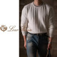LOROPIANA 로로피아나 와샤 라운드 니트 3COLOR