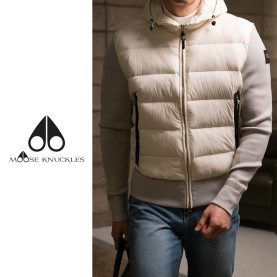 MOOSE KNUCKLES 무스너클 후드 니트패딩 3COLOR