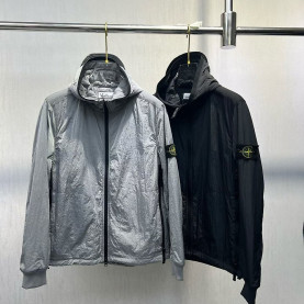 STONE ISLAND 스톤아일랜드 자수 누빔 윈드쉴드 2COLOR