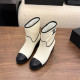CHANEL 샤넬 여성용 부츠 (굽높이5CM) C62694 2COLOR