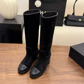 CHANEL 샤넬 여성용 롱 부츠 (굽높이5CM) C64493 2COLOR